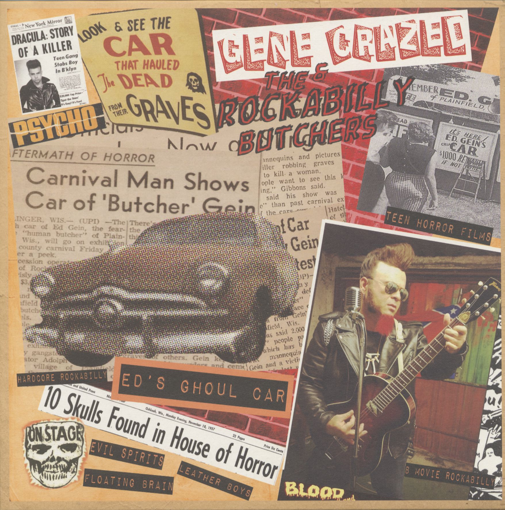 Crazed, Gene & The Rockabilly Butchers - Gene Crazed & The Rockabilly Butchers (LP)