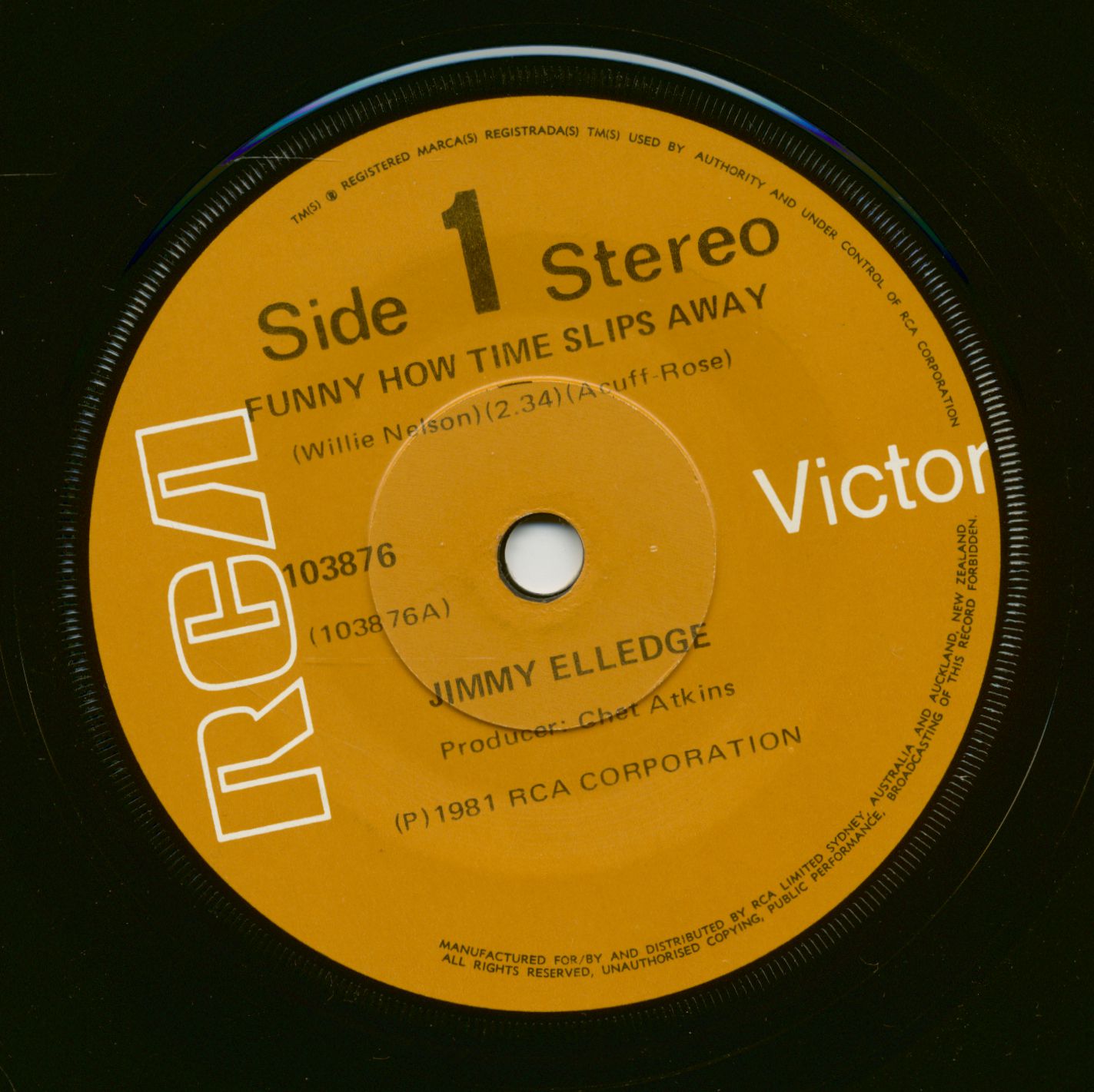 Elledge, Jimmy - Funny How Time Slips Away - Swannee River Rocket (7inch,1