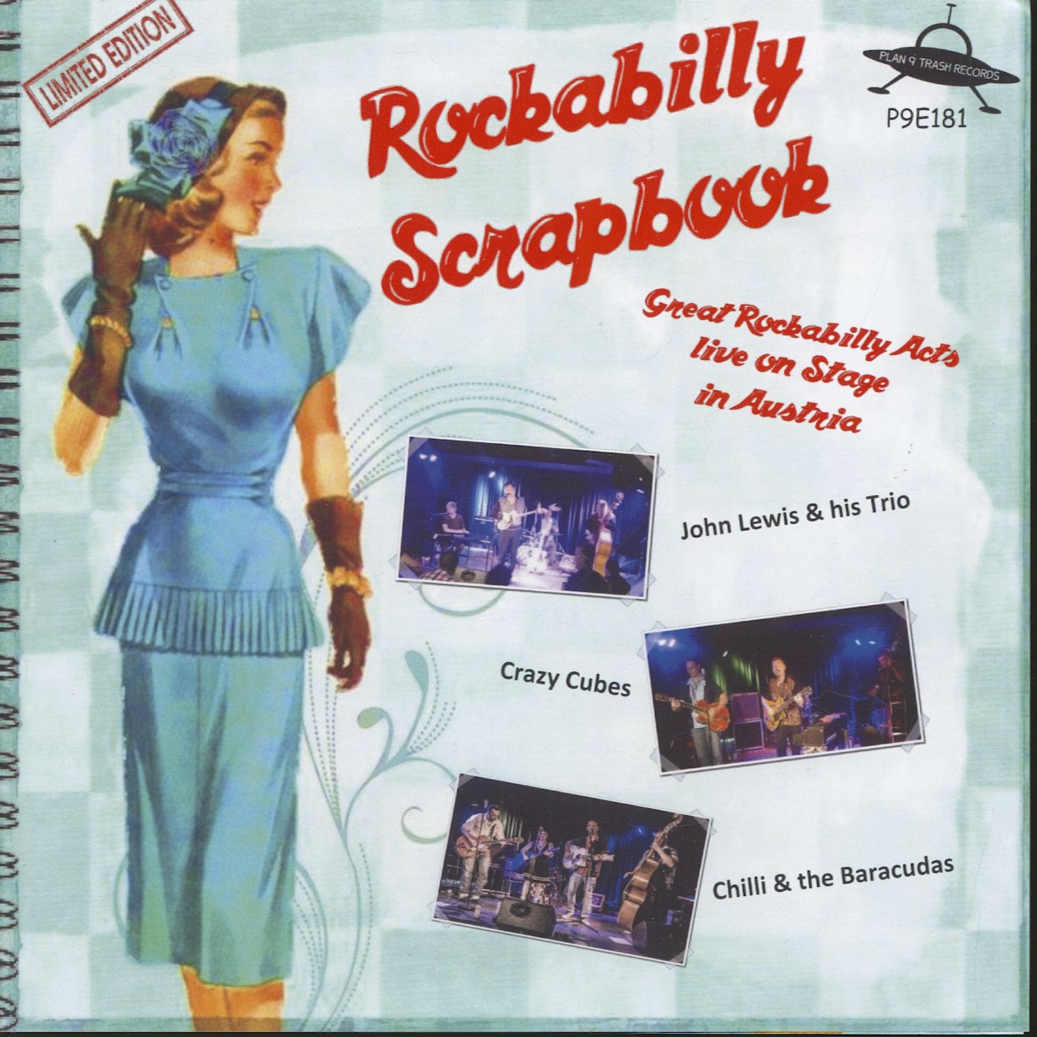 Various - Rockabilly Scrapbook (7inch, 45rpm, EP, PS, BC)