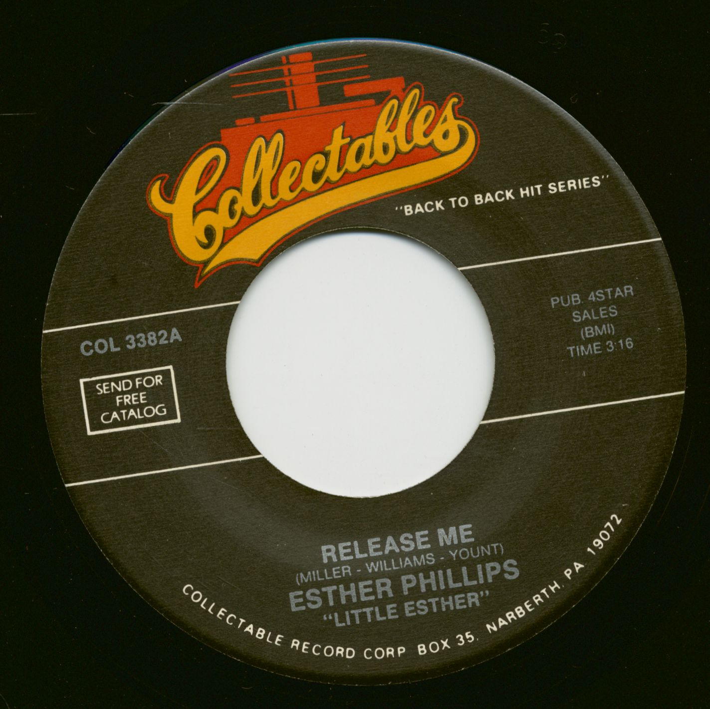 Phillips, Esther - Release Me - Young Boy (7inch, 45rpm)