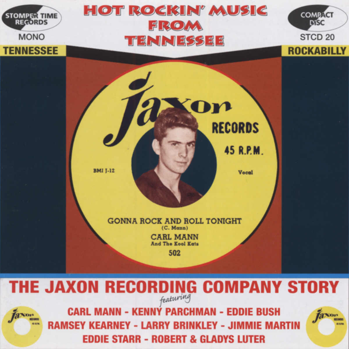Various - The Jaxon Recording Company Story - Hot Rockin' Music From1