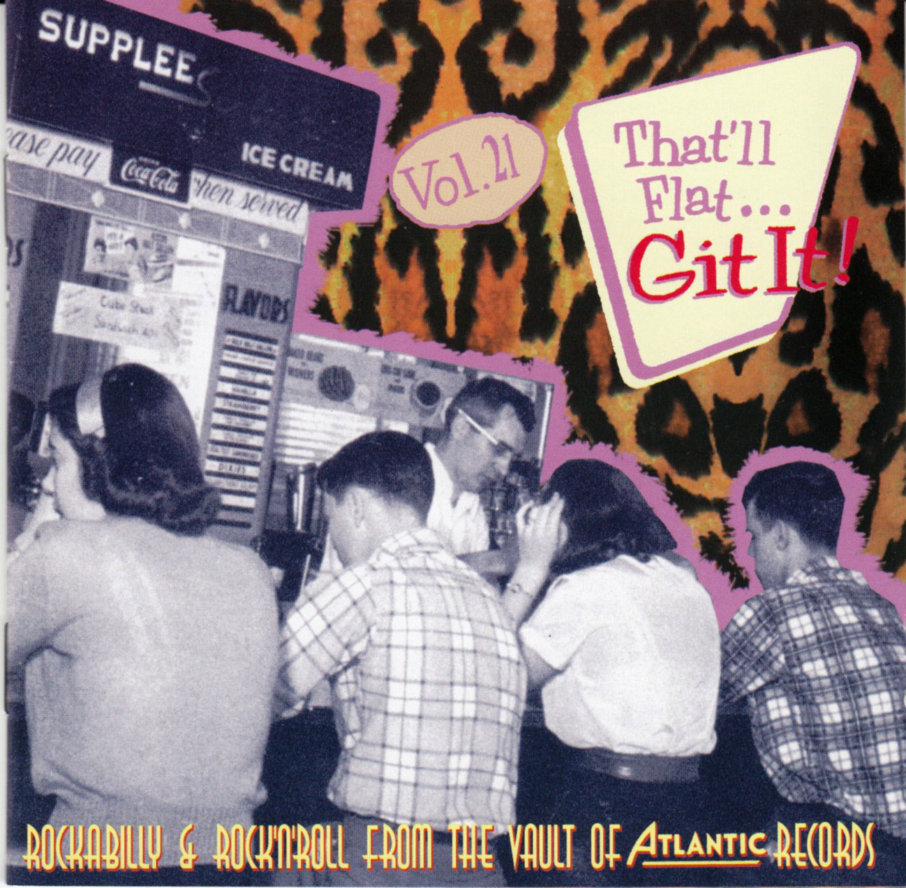 Various - That'll Flat Git It - Vol.21 - Rockabilly From The Vaults Of Atlantic (CD)