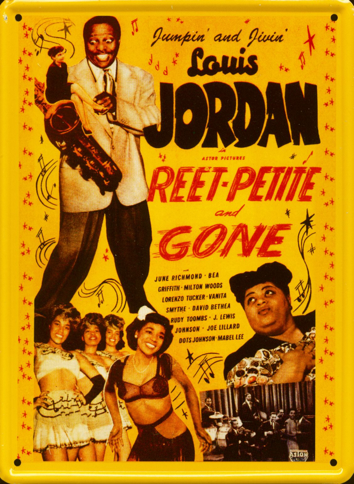 Jordan, Louis - Collector Card #203 - Jumpin' And Jivin' Louis Jordan