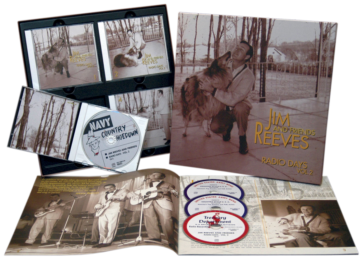 Reeves, Jim - Radio Days Vol.2 (4-CD Deluxe Box Set)