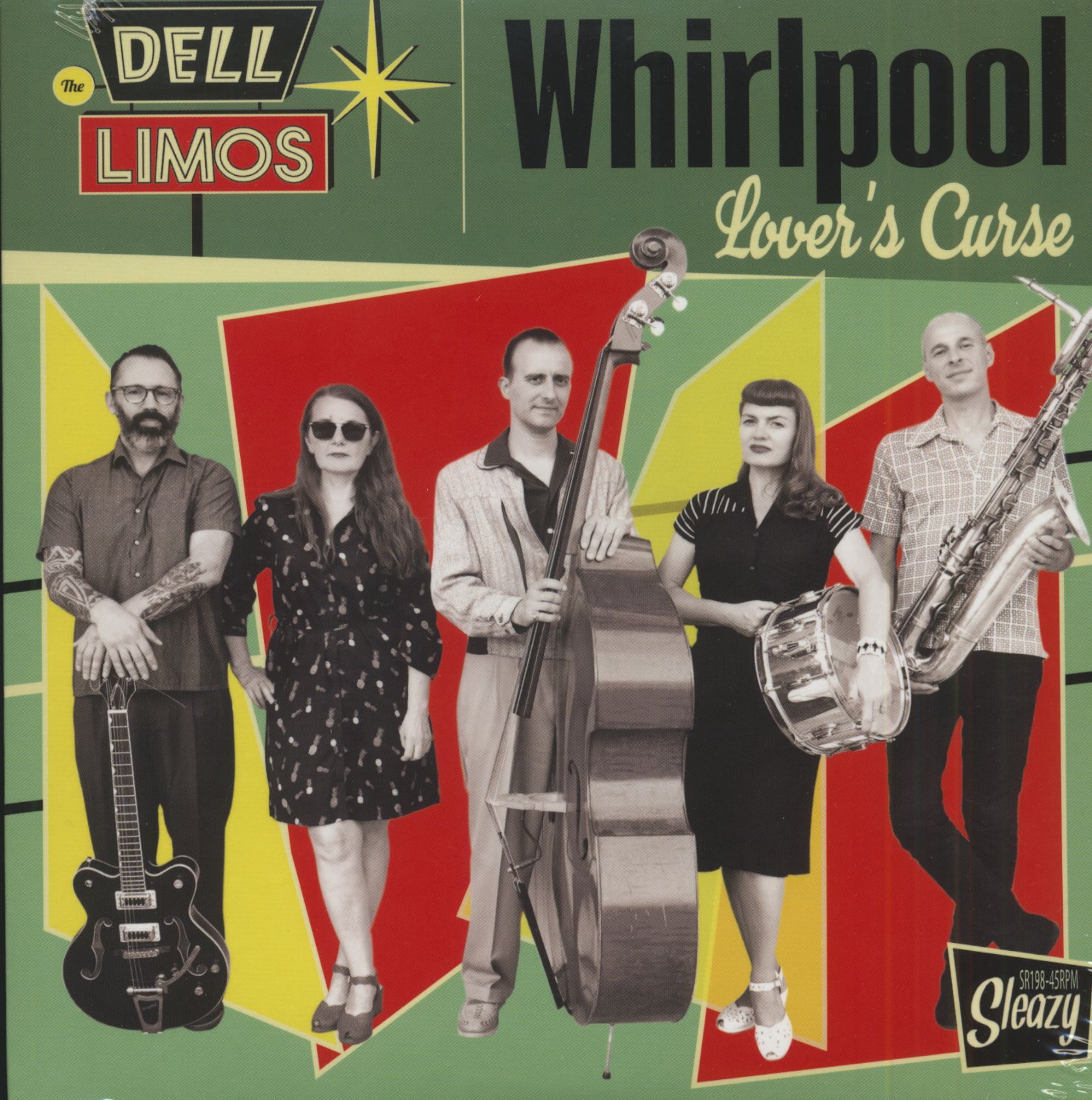 Dell Limos, The - Whirlpool - Lover's Curse (7inch, 45rpm, PS)