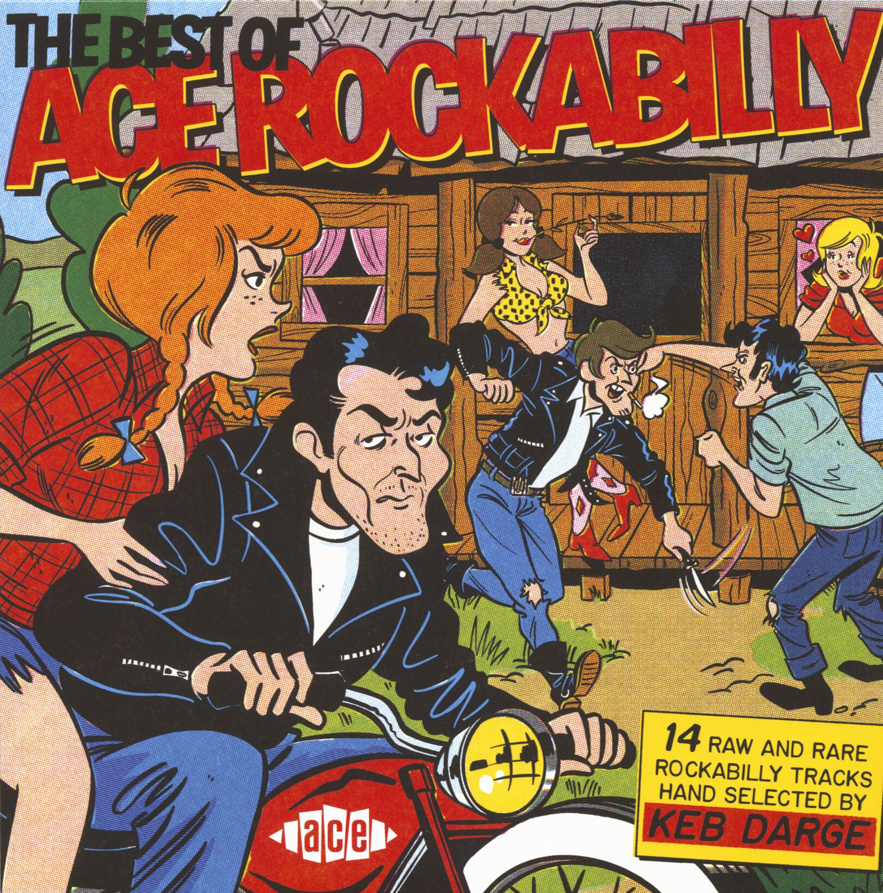 Various - Keb Darge Presents The Best Of Ace Rockabilly (LP)
