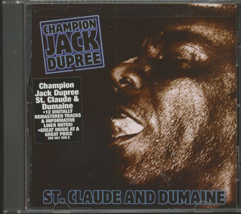 Dupree, Champion Jack - St. Claude And Dumaine (CD, Cut-Out)