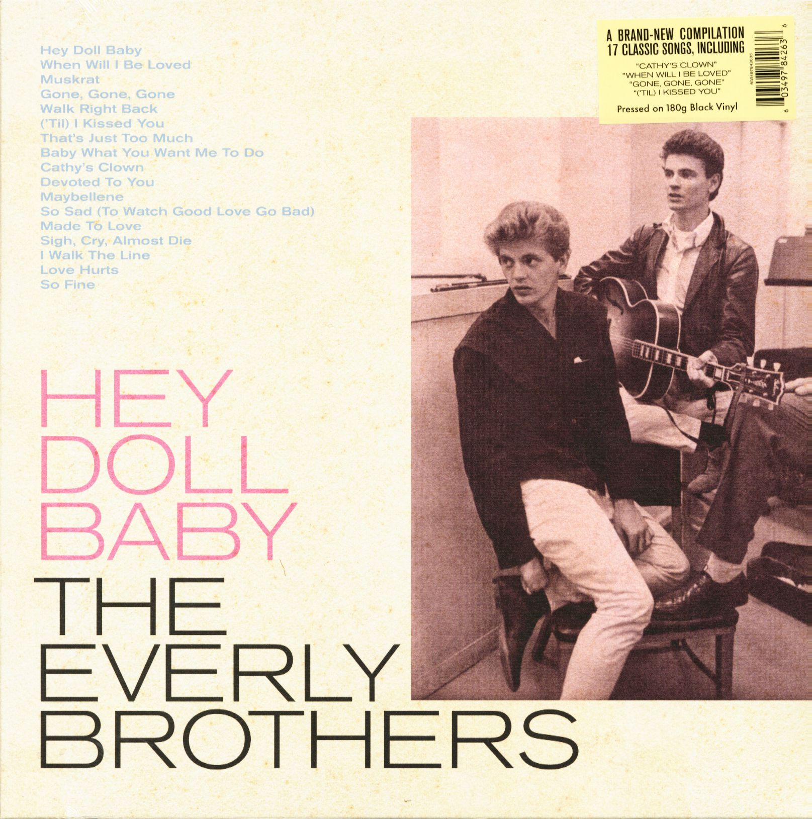 Everly Brothers, The - Hey Doll Baby (LP, 180g Vinyl)