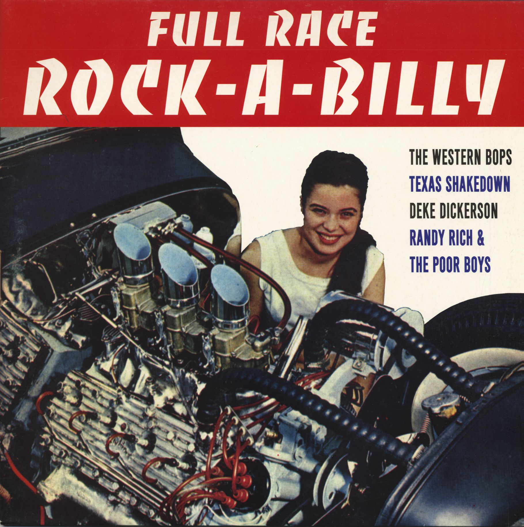 Various - Full Race Rockabilly (LP)
