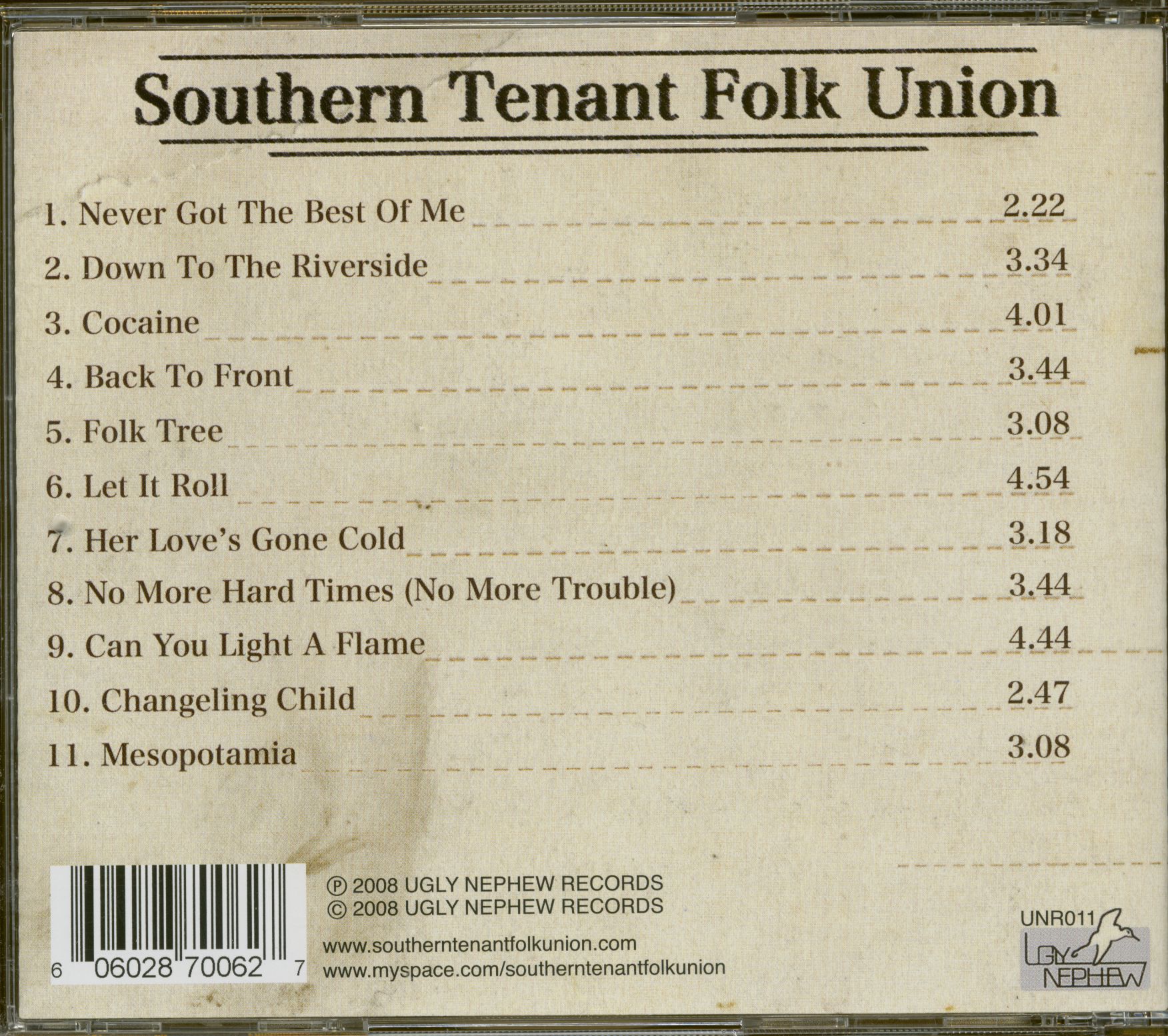 Southern Tenant Folk Union - Revivals, Rituals & Union Songs
