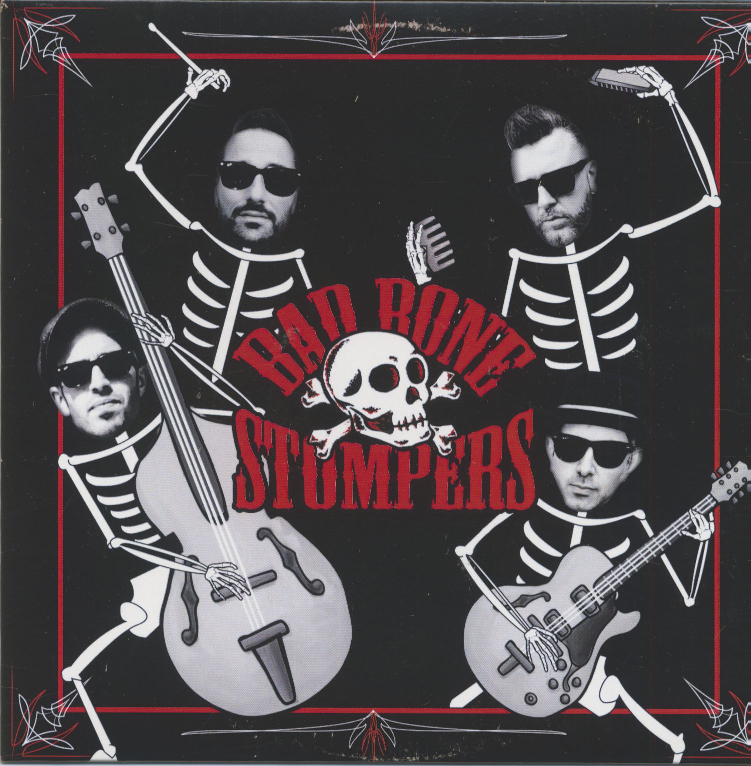 Bad Bone Stompers - Bad Bone Dance - Wild Wild Love (7inch, 45rpm)