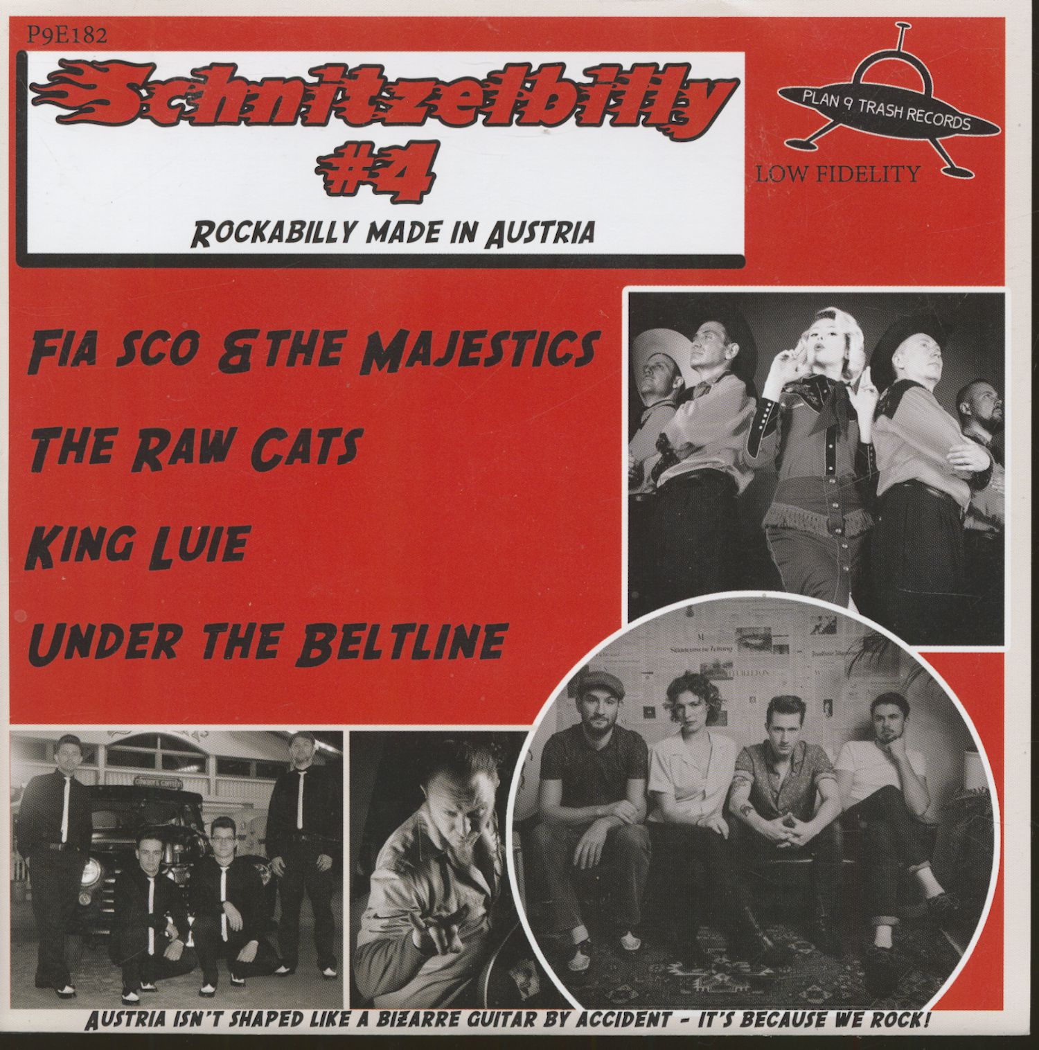 Various - Schnitzelbilly No.4 - Rockabilly Made In Austria (7inch,1