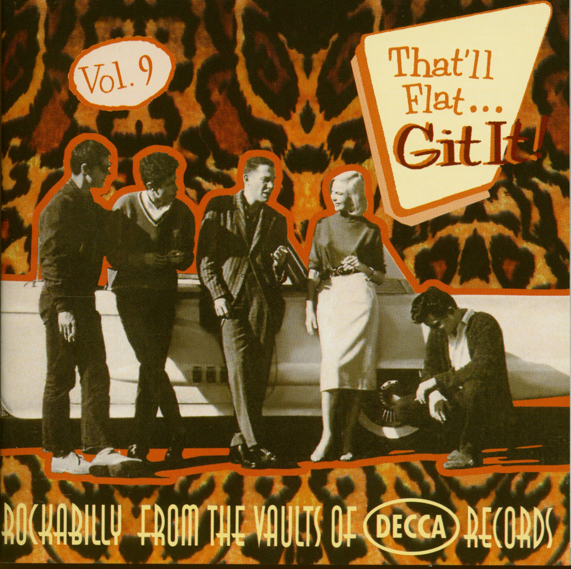 Various - That'll Flat Git It - Vol.9 - Rockabilly From The Vaults Of Decca Records (CD)