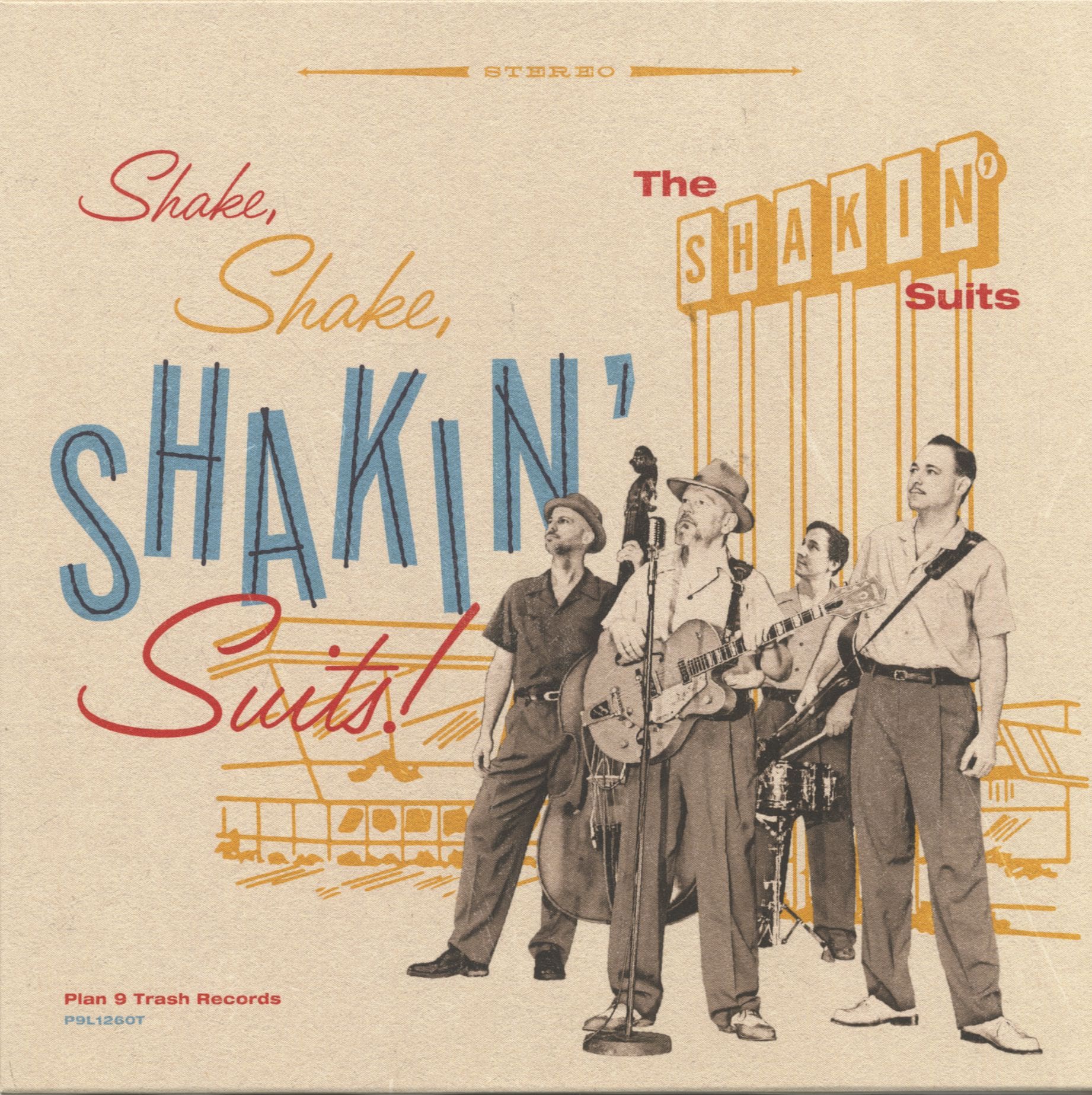 Shakin' Suits, The - Shake, Shake, Shakin' Suits! (LP, 10inch)
