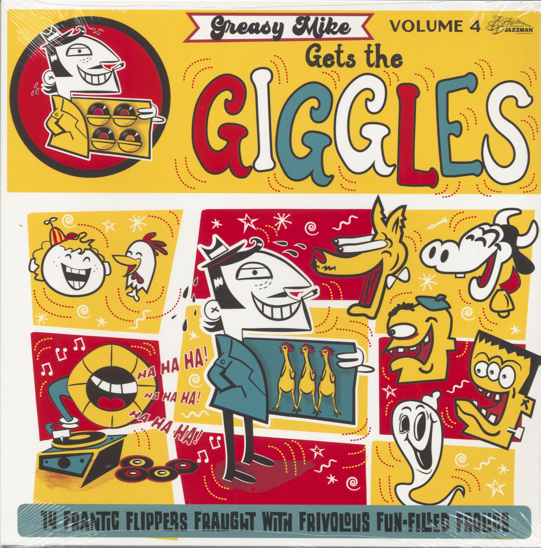 Various - Greasy Mike Gets The Giggles (LP)