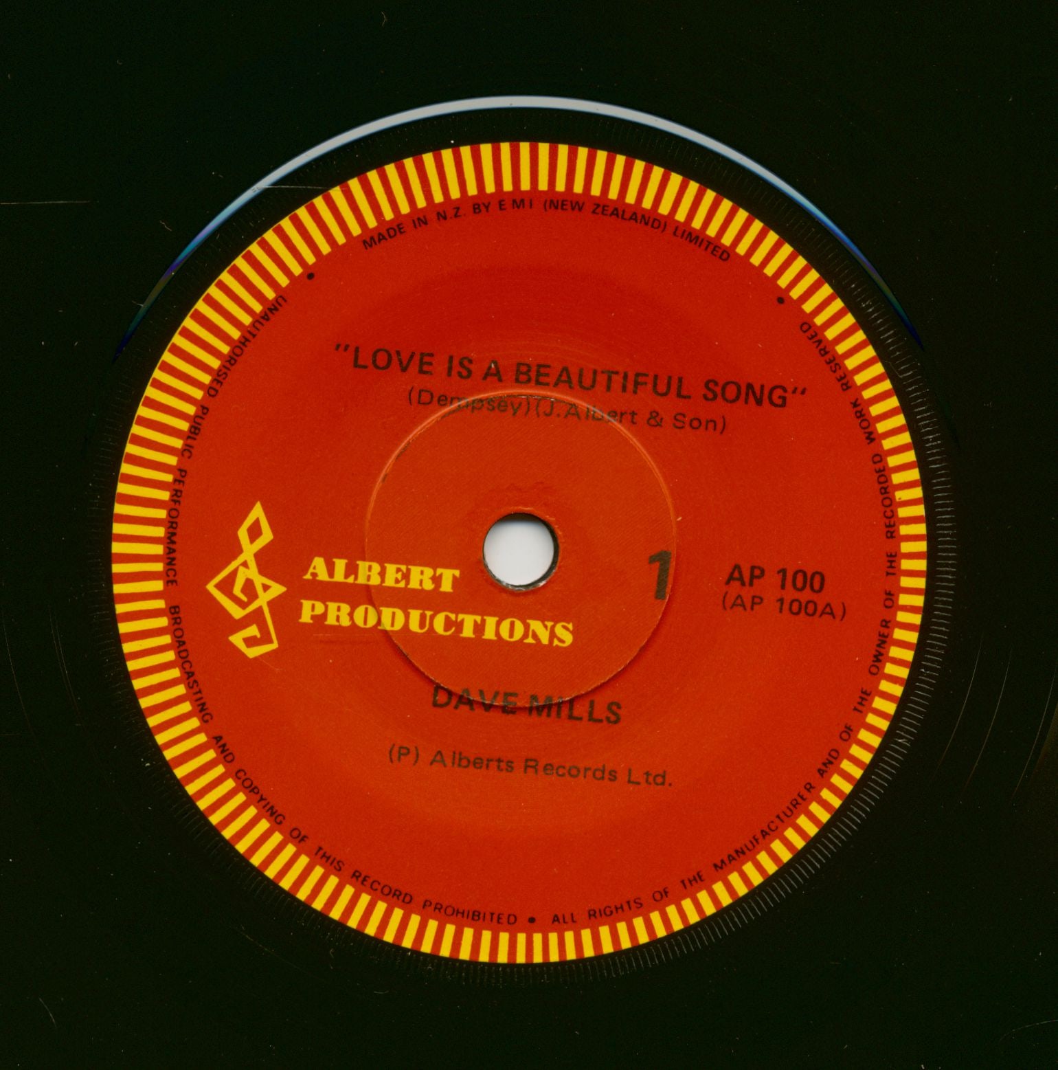 Various - Love Is A Beautiful Song - My Special Angel (7inch, 45rpm,1