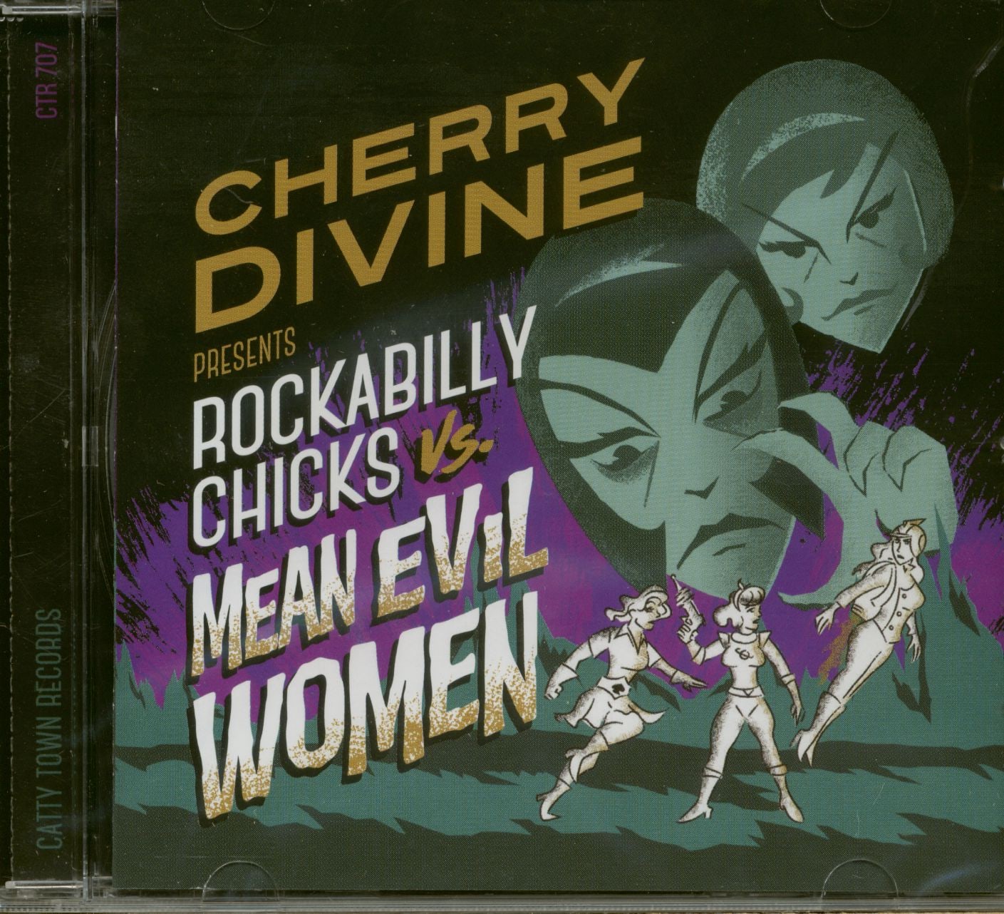 Divine, Cherry - Rockabilly Chicks vs. Mean Evil Women (CD)