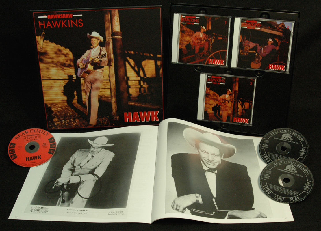 Hawkins, Hawkshaw - Hawk 1953-1961 (3-CD Deluxe Box Set)