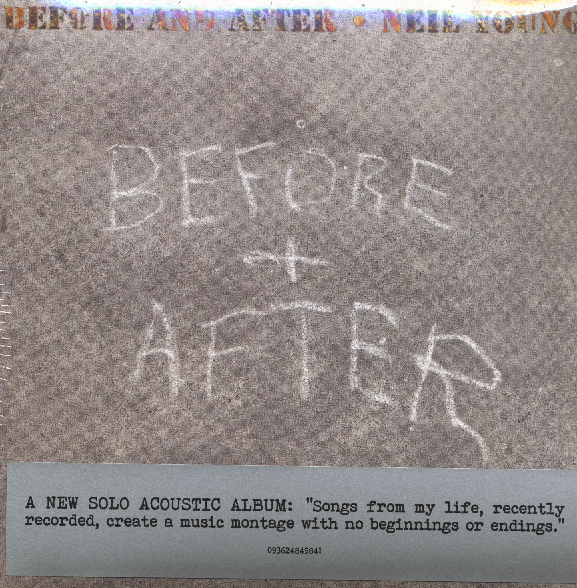 Young, Neil - Before And After (CD)