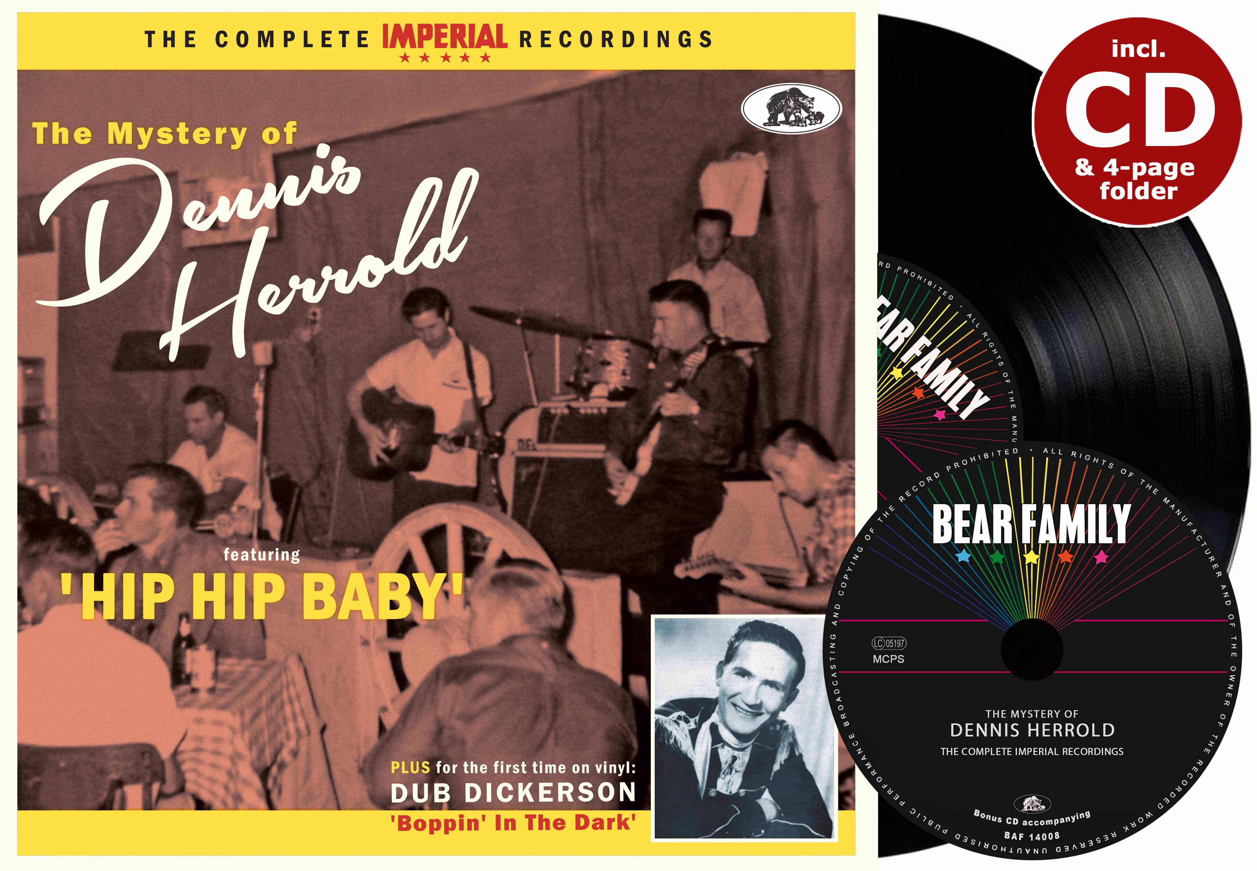 Herrold, Dennis - The Mystery Of Dennis Herrold (LP, 10inch & CD, Ltd.)