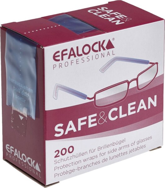Efalock Brillenb&uuml;gelschutzh&uuml;llen 200 Stk.