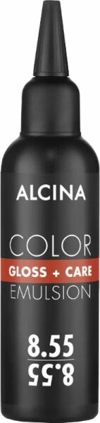 Alcina Color Gloss+Care Emulsion Haarfarbe 8.55 Hellblond Int.-Rot Haarfarbe 100 ml