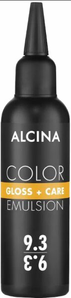 Alcina Color Gloss+Care Emulsion Haarfarbe 9.3 Lichtblond-Gold Haarfarbe 100 ml