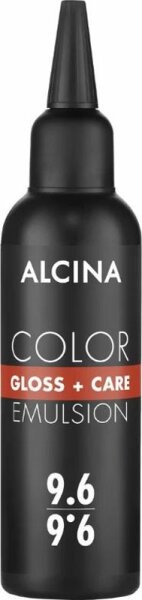 Alcina Color Gloss+Care Emulsion Haarfarbe 9.6 Lichtblond-Violett Haarfarbe 100 ml