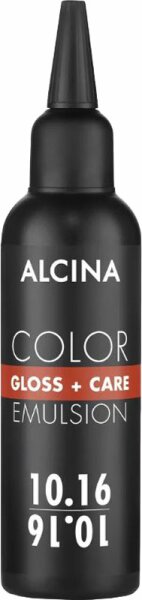 Alcina Color Gloss+Care Emulsion Haarfarbe 10.16 H.L.Blond-Asch-Viol. Haarfarbe 100 ml