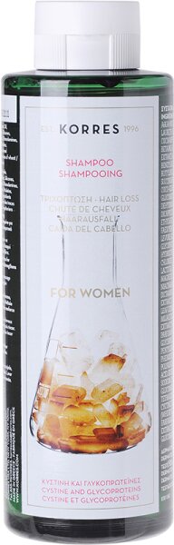 Korres Cystine & Glycoproteins Shampoo gegen Haarausfall für Frauen 250 ml