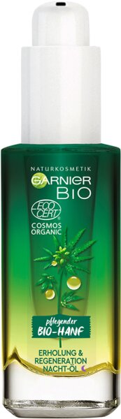 Garnier Bio Regenerierender Hanf Nacht-Öl Gesichtsöl 30ml