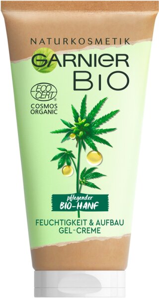 Garnier Bio-Hanf Feuchtigkeit & Aufbau Gel-Creme Gesichtsgel-Creme 50 ml