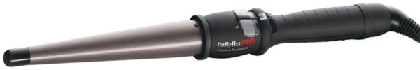 BaByliss Pro Frisiereisen Konisch Titanium Turmalin schwarz 32-19 mm (BAB2281TTE)