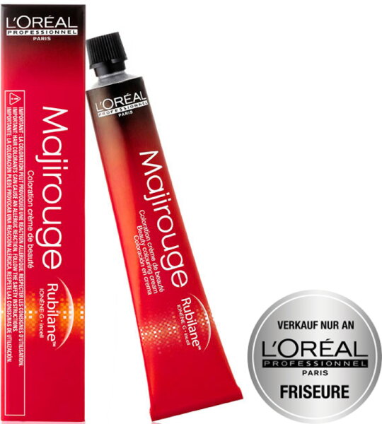 L'Oréal Professionnel Majirouge 4,20 Mittelbraun Intensives Violett 50 ml