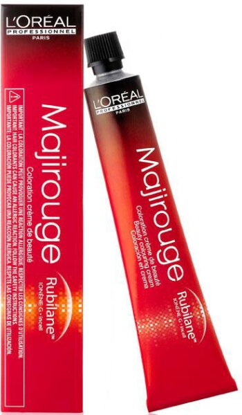 L'Oréal Professionnel Majirouge Mittelblond Intensives Kupfer Mahagoni Rubilane 7.45 - 50ml