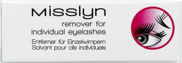 Misslyn Remover for Individual Lashes Wimpern 3 ml
