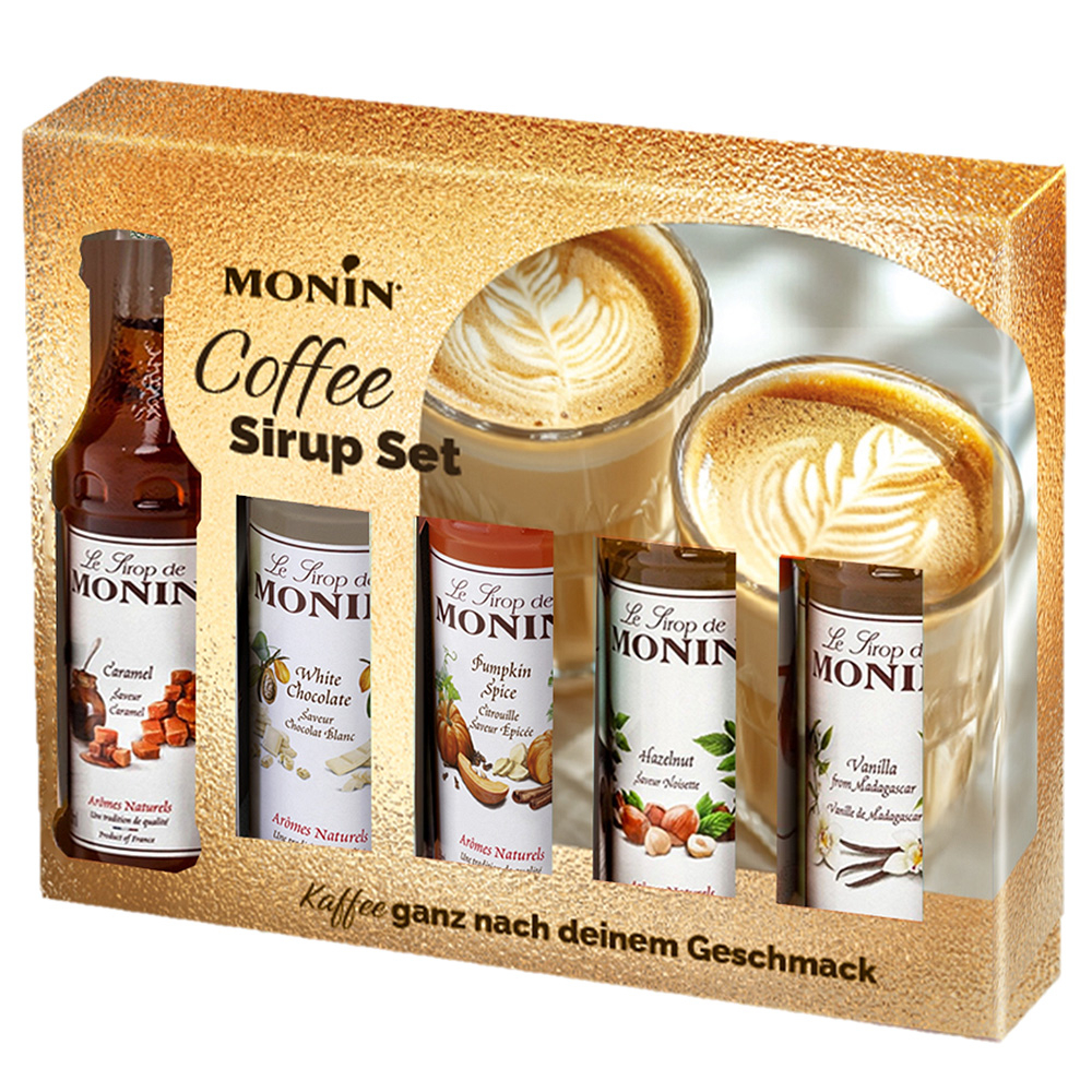 MONIN Coffee Sirup Set