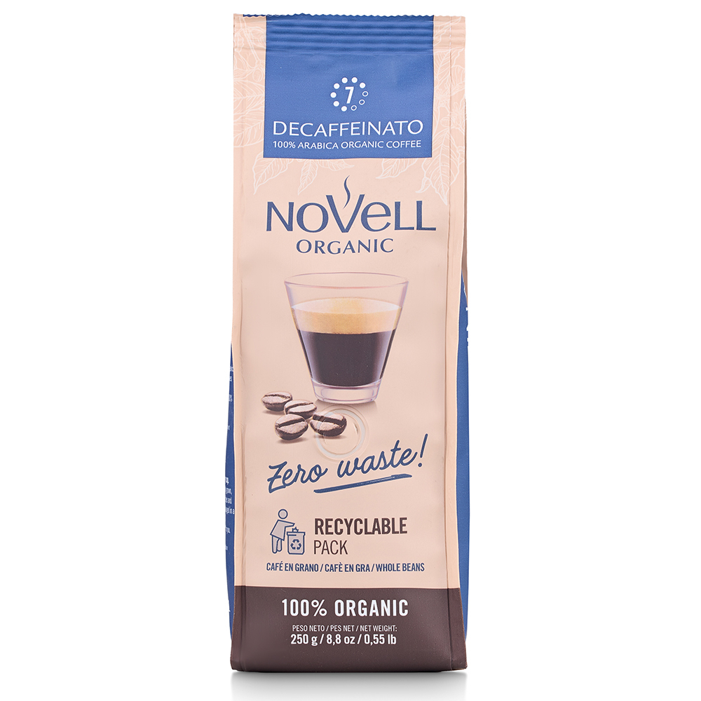 NOVELL Bio(Organic) Zero Waste Decaffeinato 250g
