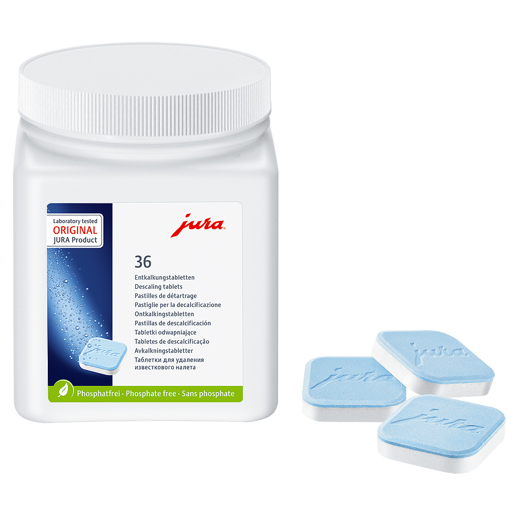 JURA Entkalkungstabletten 2-Phasen 36 Tabs (70751)