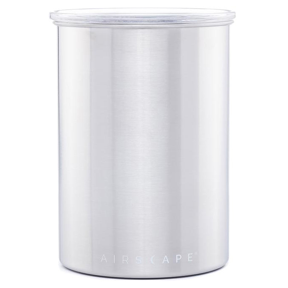 Airscape Edelstahl-Aromabeh?lter 500g silber geb?rstet (AS0107)