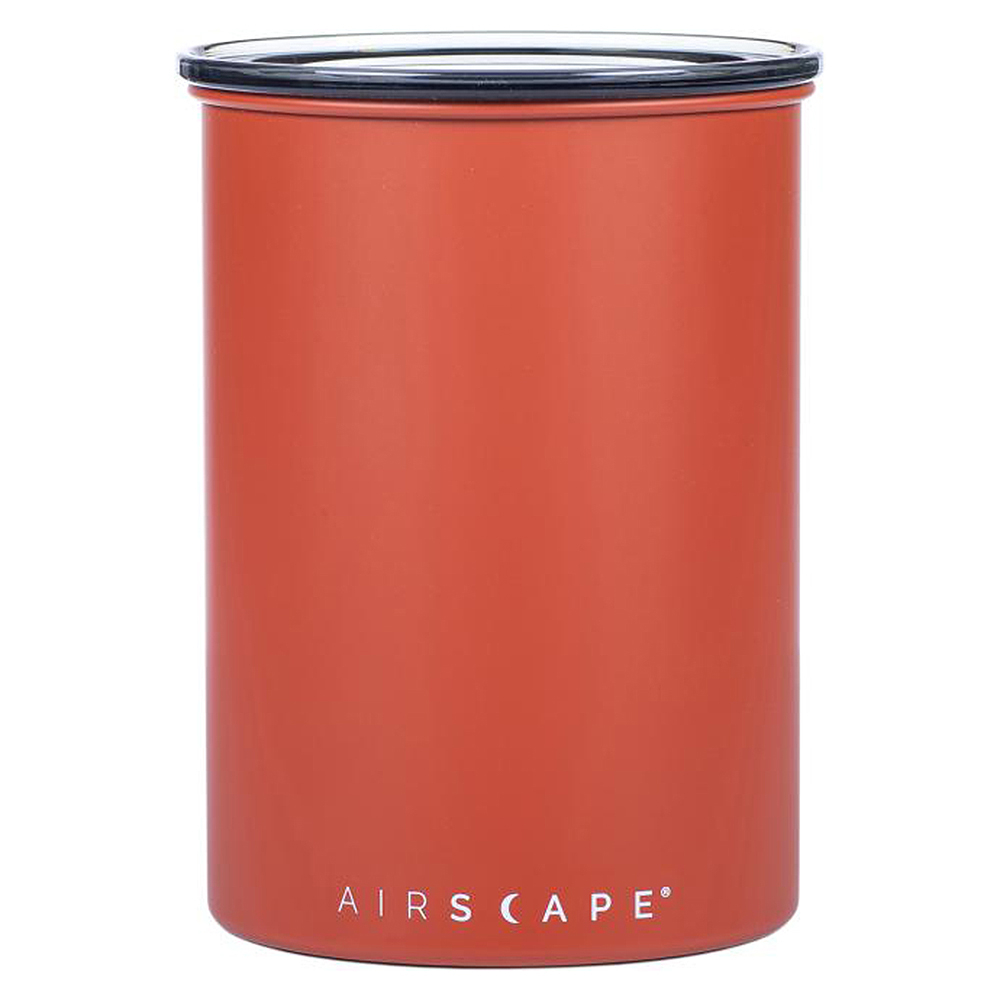 Airscape Edelstahl-Aromabeh?lter 500g terrakotta matt (AS1007)