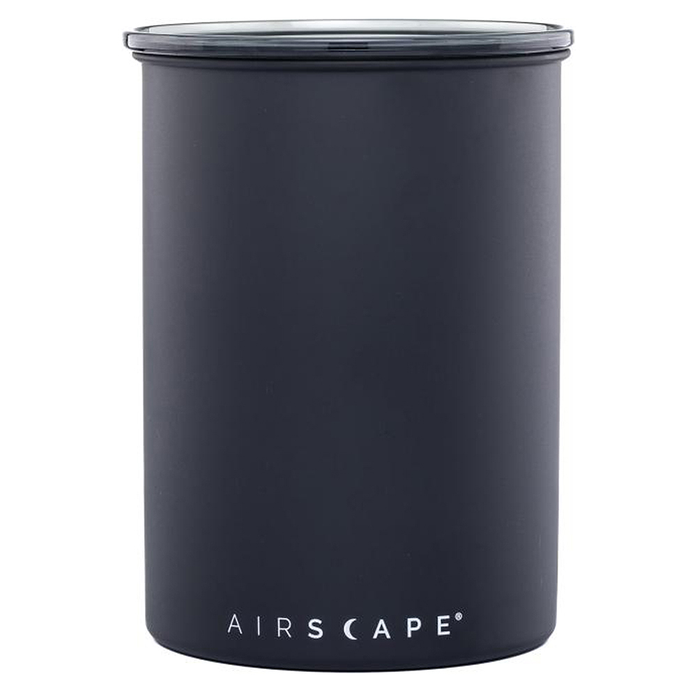 Airscape Edelstahl-Aromabeh?lter 500g schwarz matt (AS1707)