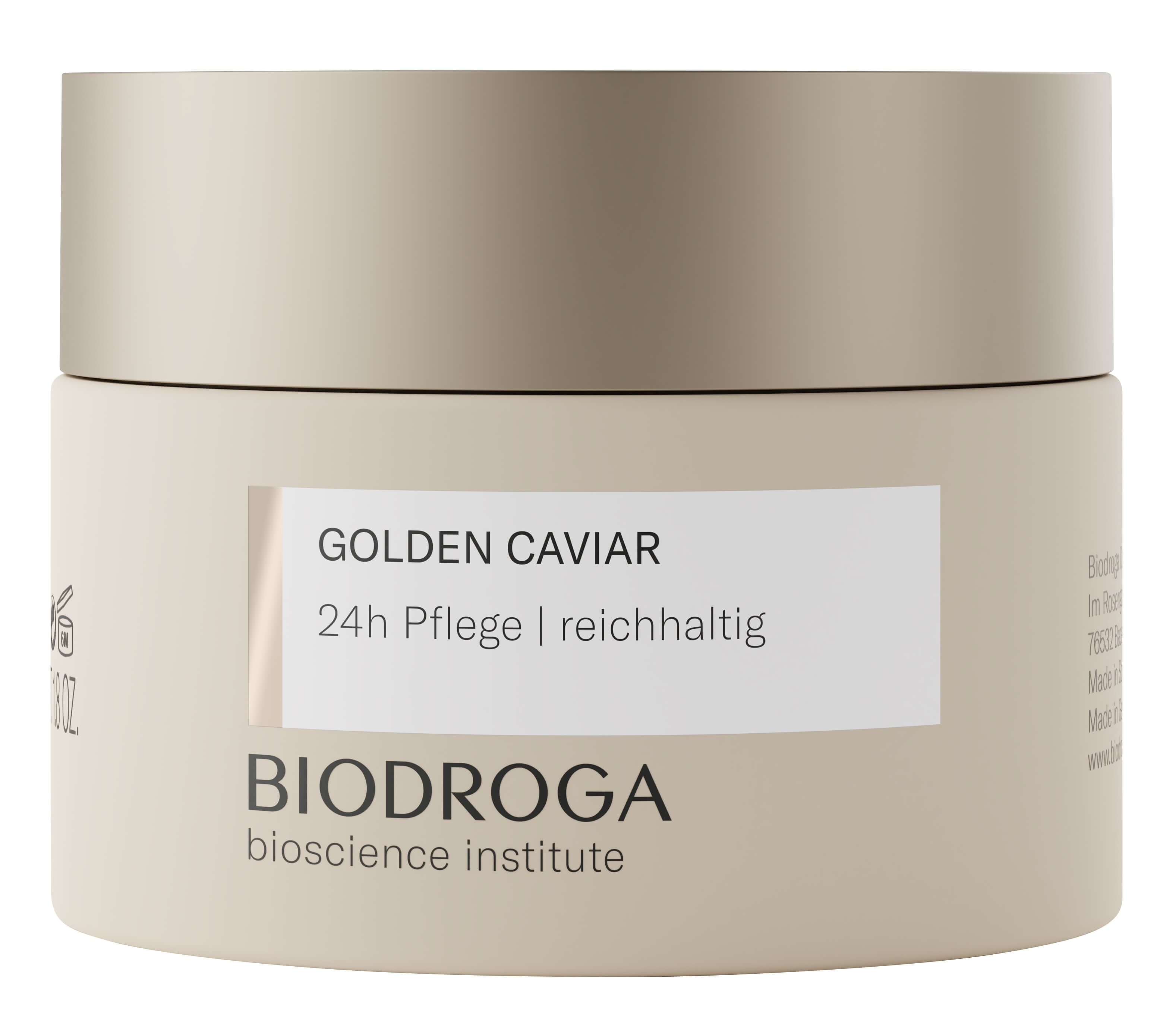 Biodroga Golden Caviar 24h Pflege reichhaltig 50 ml