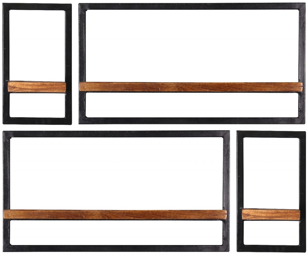 PANAMA Wandregal-Set, 4-teilig 09200-10,