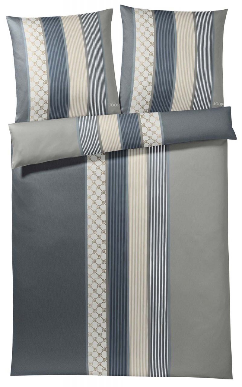 JOOP! Cornflower Stripes 4069, 200 x 220 + 2 x 40 x 80 cm Deep Rose