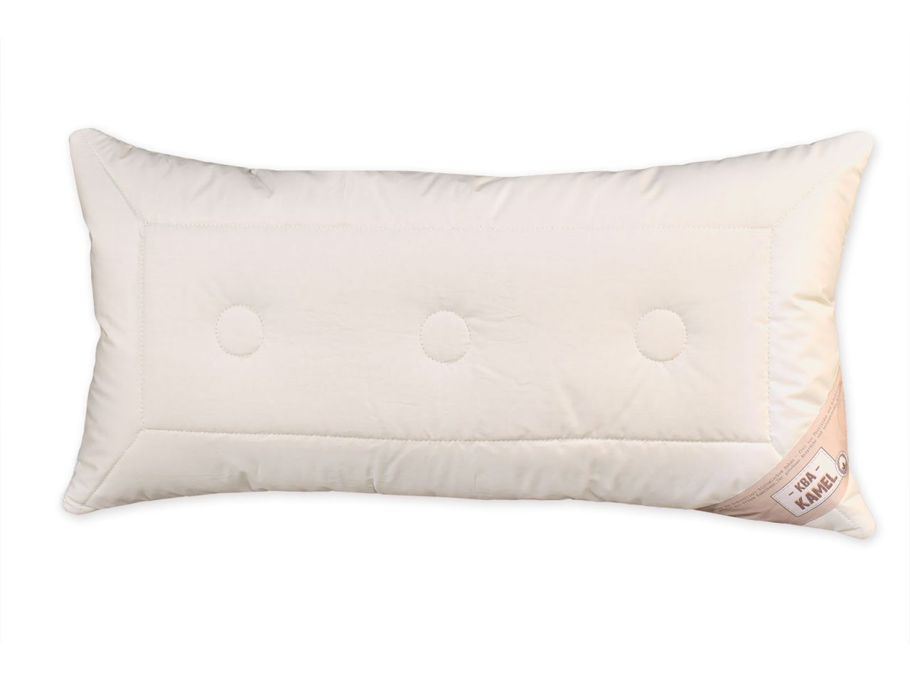 Kopfkissen Kamelhaar, kbA, 80 x 80 cm