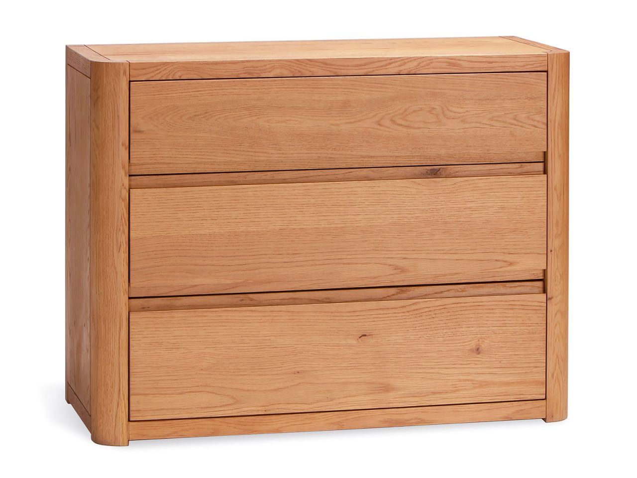 Oak-Line Kommode Aida, Eiche cognac, gebürstet, geölt