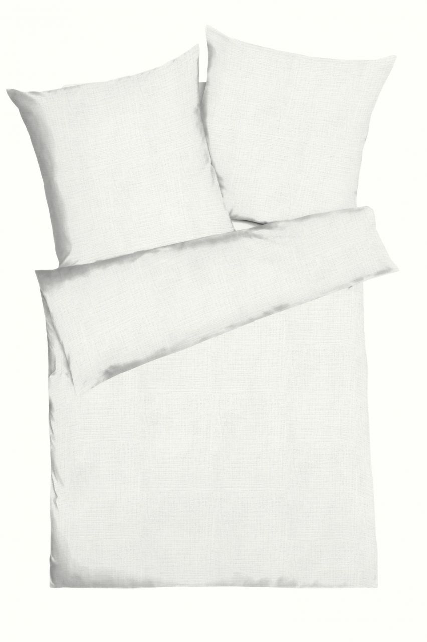 Kaeppel Musselin Bettwäsche 'Uni', 155 x 220 + 80 x 80 cm Grün