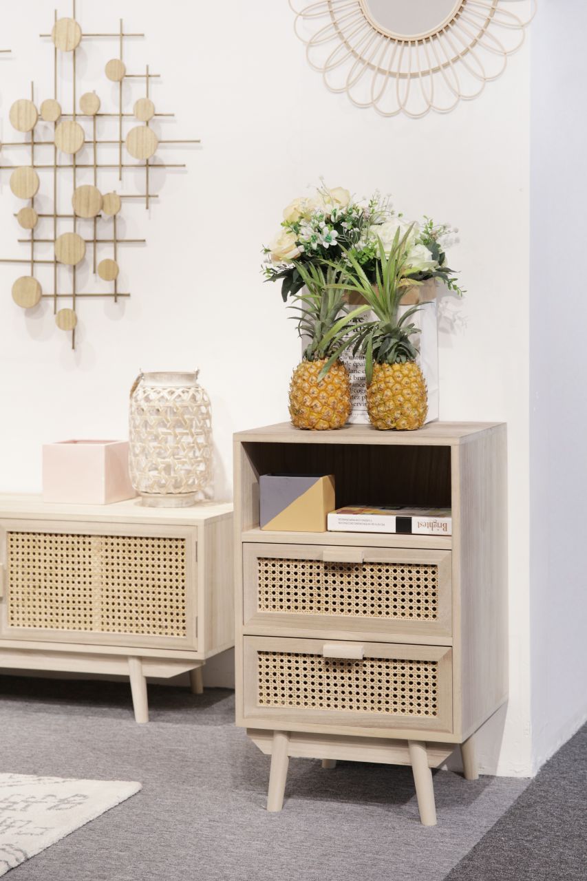 Kommode Rattangeflecht 396308,