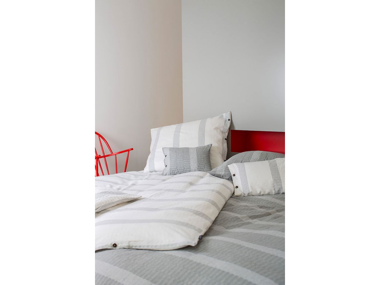 DAVID - Streifen, 140 x 200 + 80 x 80 + 40 x 30 cm Filz